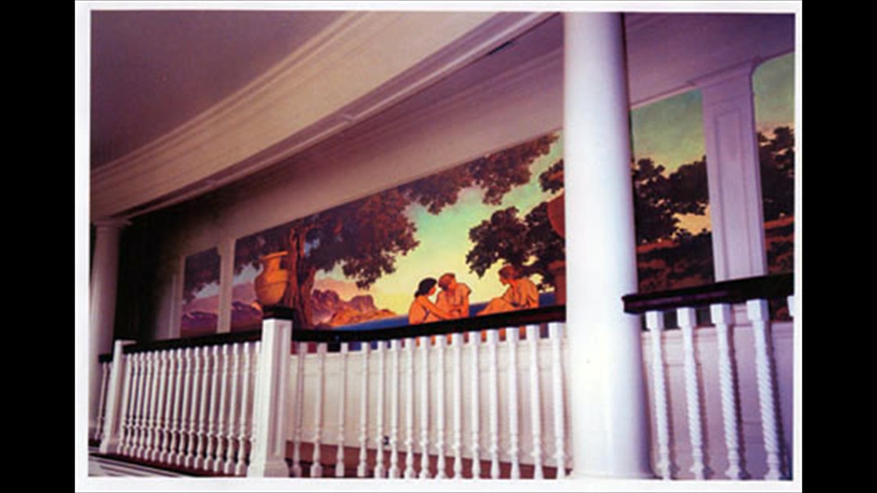 maxfield-parrish-wall-mural