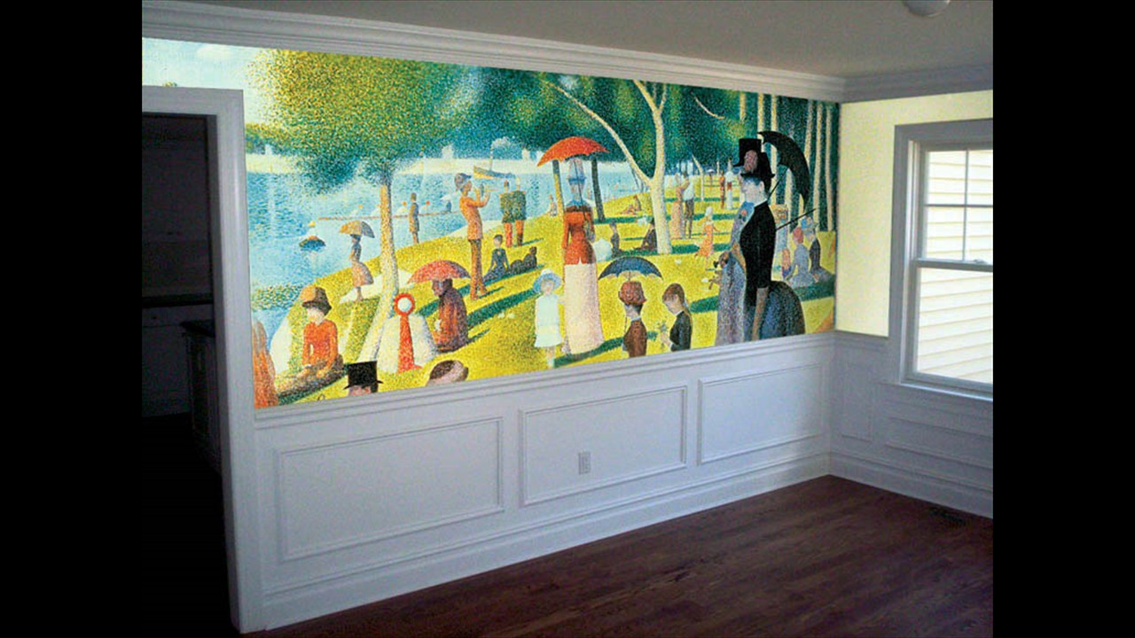 seurat-dining-room-wall-mural