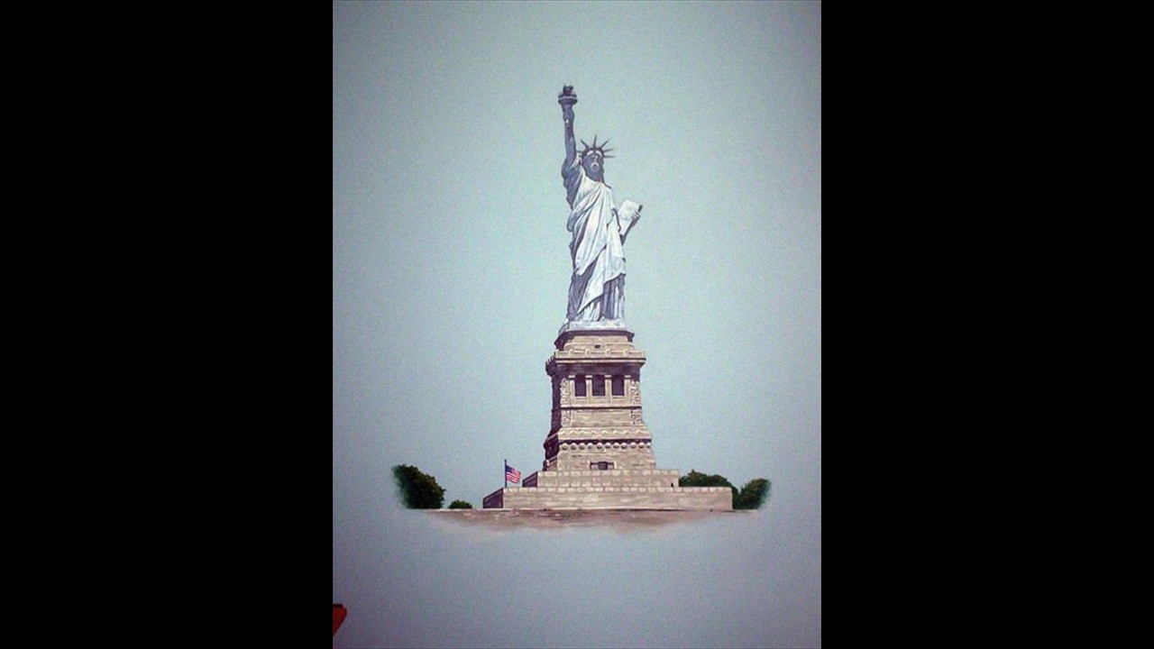 statue-of-liberty-wall-mural